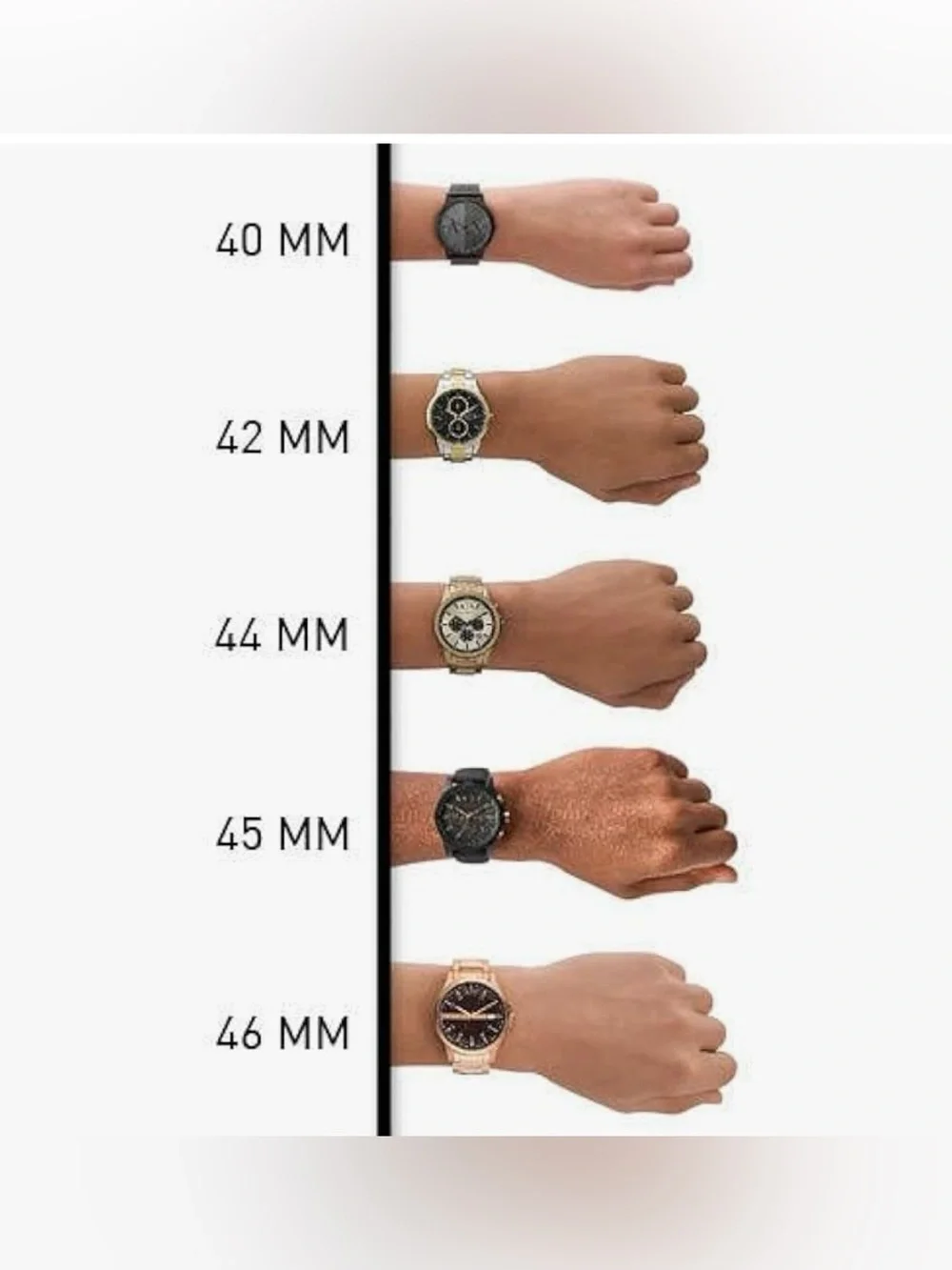 A|X Armani Exchange Men's Dress Watch,Three-Hand Stainless Steel Gold Watch
